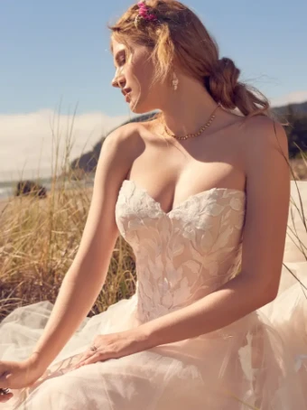 Rebecca Ingram 139080 #1 Ivory/Mauve Ivory/Coco thumbnail