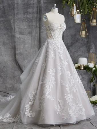 Sottero and Midgley 140068 Straps #3 Ivory thumbnail