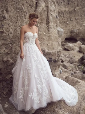 Sottero and Midgley 140068 Straps #1 Ivory thumbnail