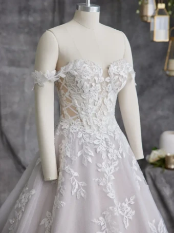 Sottero and Midgley 140068 Straps #0 default Ivory thumbnail
