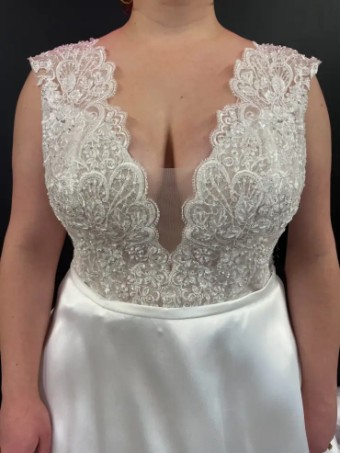 House of Wu 138443 #1 Ivory/Nude/Silver thumbnail