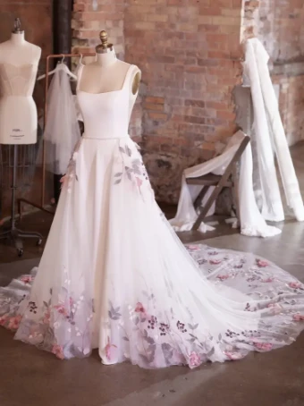 Maggie Sottero 137696 Overskirt #0 default Multi Ivory thumbnail
