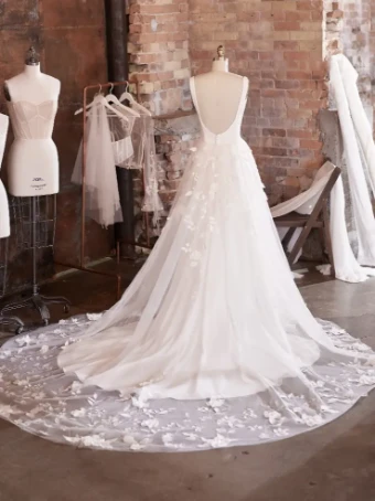 Maggie Sottero 137696 Overskirt #2 Multi Ivory thumbnail