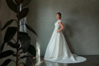 Modest Bridal Collection 140609 #4 Ivory thumbnail