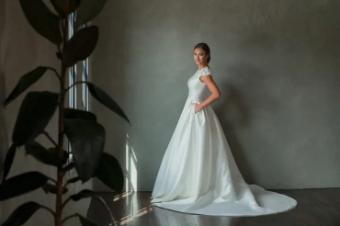 Modest Bridal Collection 140609 #35 Ivory thumbnail