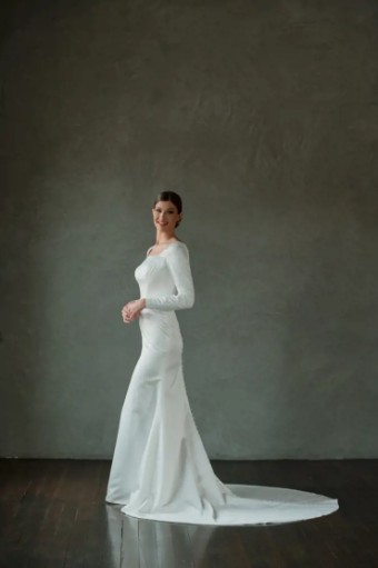 Modest Bridal Collection 140617 #2 Ivory thumbnail