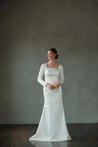 Modest Bridal Collection 140617 #7 Ivory thumbnail
