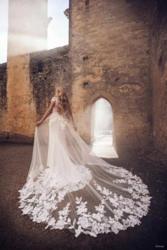 Disney Fairy Tale Weddings Collection 140159 #12 Ivory/Nude thumbnail