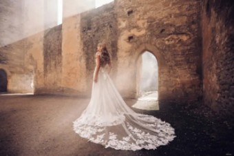 Disney Fairy Tale Weddings Collection 140159 #15 default Ivory/Nude thumbnail