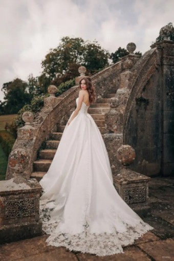 Disney Fairy Tale Weddings Collection 140153 #9 Ivory thumbnail