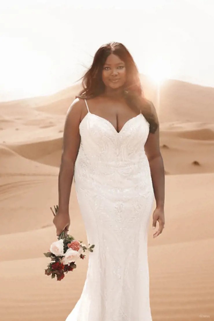 Plus size fantasy wedding dresses outlet