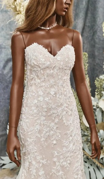 Maggie Sottero 136137 #11 Nude/Ivory thumbnail