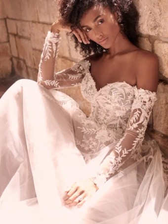 Maggie Sottero 136185 #5 Ivory/Nude/Silver thumbnail