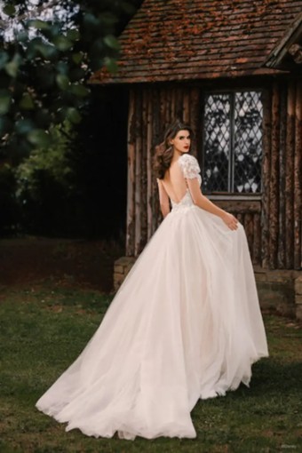 Disney Fairy Tale Weddings Collection 140166 #7 Champagne/Ivory/Nude thumbnail