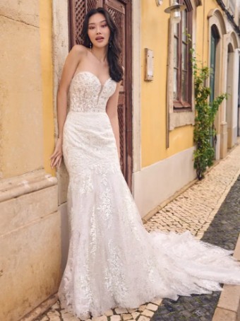 Maggie Sottero 141027 #8 Ivory/Mauve thumbnail