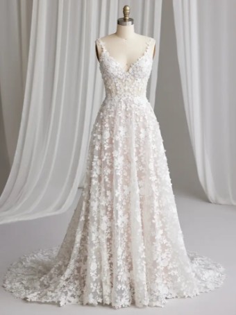 Maggie Sottero 141032 #5 Ivory over Soft Blush/Natural Illusion thumbnail
