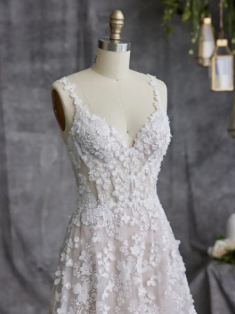 Maggie Sottero 141032 #13 Ivory over Soft Blush/Natural Illusion thumbnail