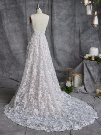 Maggie Sottero 141032 #3 Ivory over Soft Blush/Natural Illusion thumbnail