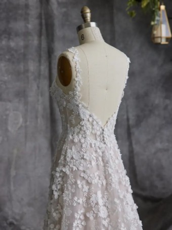 Maggie Sottero 141032 #16 Ivory over Soft Blush/Natural Illusion thumbnail