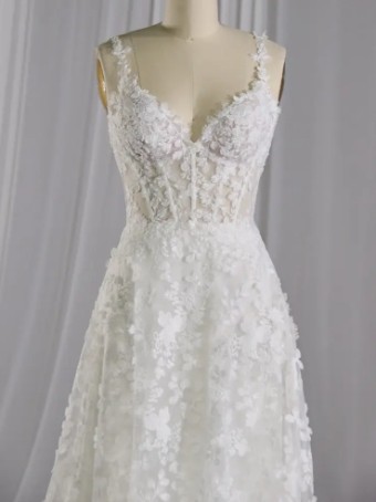 Maggie Sottero 141032 #10 Ivory over Soft Blush/Natural Illusion thumbnail