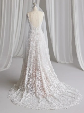Maggie Sottero 141032 #6 Ivory over Soft Blush/Natural Illusion thumbnail