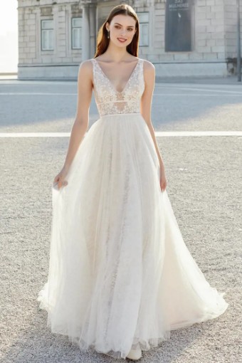 Adore by Justin Alexander 136008 #0 default Champagne/Ivory/Nude thumbnail