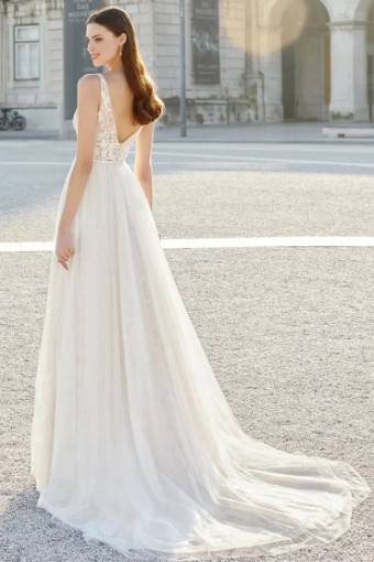 Adore by Justin Alexander 136008 #2 Champagne/Ivory/Nude thumbnail