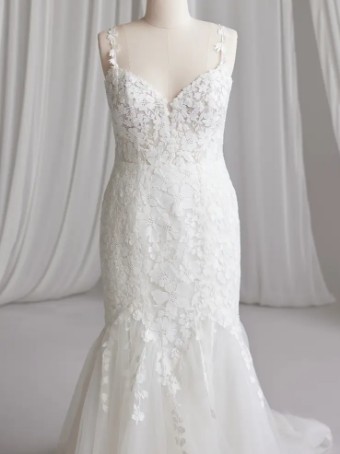 Sottero and Midgley 141053 #6 Ivory over Soft Blush/Natural Illusion thumbnail