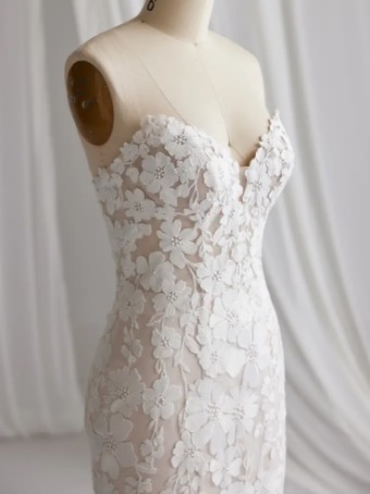 Sottero and Midgley 141053 #2 Ivory over Soft Blush/Natural Illusion thumbnail