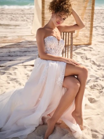Rebecca Ingram 141083 #5 Ivory / Soft Blush thumbnail