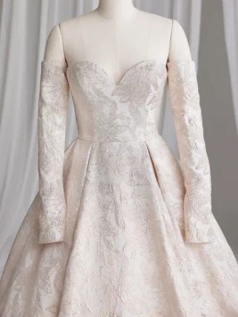Sottero and Midgley 141051 Sleeves #2 Ivory thumbnail