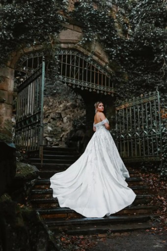 Disney Fairy Tale Weddings Collection 139265 #4 Ivory/Nude thumbnail