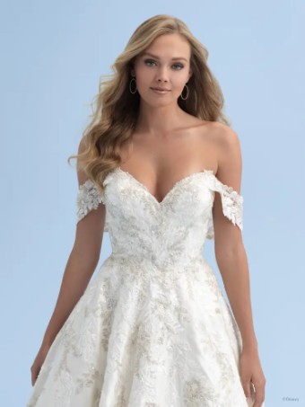 Disney Fairy Tale Weddings Collection 139265 #9 default Ivory/Nude thumbnail