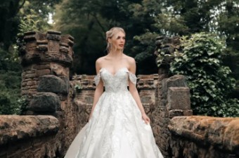 Disney Fairy Tale Weddings Collection 139265 #6 Ivory/Nude thumbnail