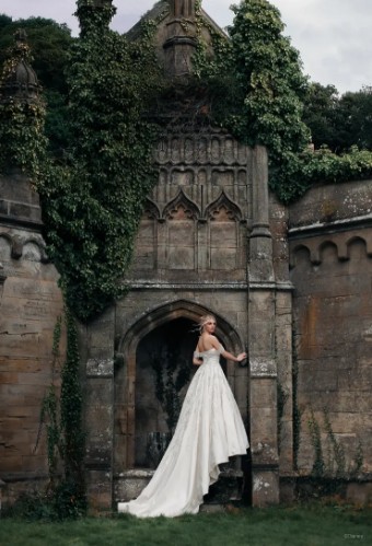 Disney Fairy Tale Weddings Collection 139265 #8 Ivory/Nude thumbnail