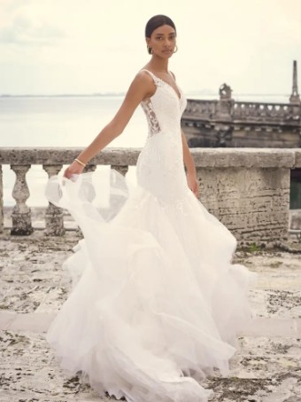 Sottero and Midgley 137185 #6 Blush/Ivory thumbnail