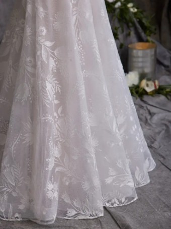 Maggie Sottero 140084 #6 Ivory over Soft Blush/Natural Illusion thumbnail