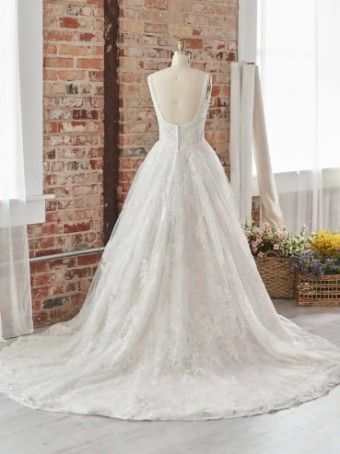 Maggie Sottero 138160 #8 Ivory / Soft Blush thumbnail
