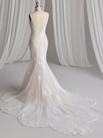 Sottero and Midgley 141056 #7 Ivory/Blush (Natural Illusion) thumbnail