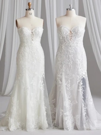 Sottero and Midgley 141058 #9 Ivory over Soft Nude (Natural Illusion) thumbnail