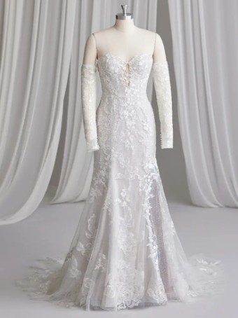 Sottero and Midgley 141058 #5 Ivory over Soft Nude (Natural Illusion) thumbnail