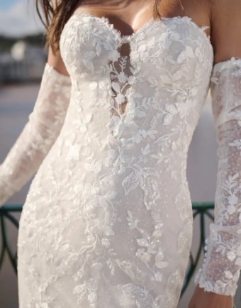 Sottero and Midgley 141058 #1 Ivory over Soft Nude (Natural Illusion) thumbnail