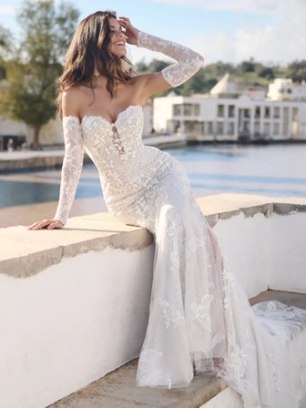 Sottero and Midgley 141058 #2 Ivory over Soft Nude (Natural Illusion) thumbnail