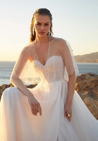 Morilee 141304 #5 Ivory/Honey thumbnail