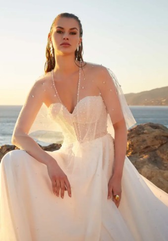 Morilee 141304 #6 Ivory/Honey thumbnail