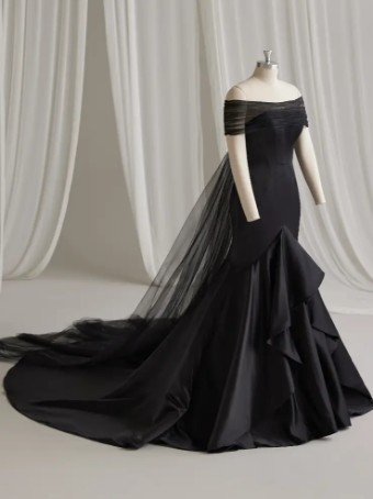 Maggie Sottero 141040-Wrap #1 Black thumbnail