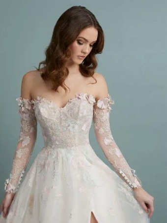 House of Wu 141411 #2 Ivory Ivory/Blush/Multi thumbnail