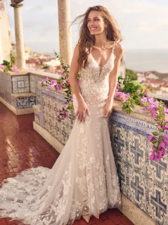 Maggie Sottero 141034 Sleeves #4 Ivory thumbnail