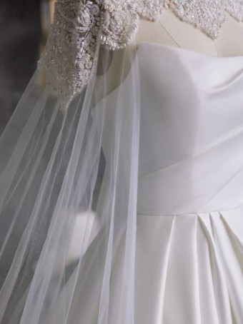Sottero and Midgley 140077 Cape #9 default Ivory thumbnail