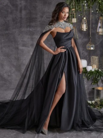 Sottero and Midgley 140077 Cape #1 Ivory thumbnail